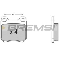 NEUTRO.jpg Kit Dischi E Pastiglie Freno 15mm Posteriori Opel Senator B 1988-1993 3.0i Cat S.f. Delco Ventilato