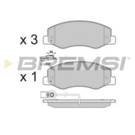 NEUTRO.jpg Kit Dischi E Pastiglie Freno 18.2mm Posteriori Opel Movano B Autobus 2010-2024 2.3 Cdti S.f. Brembo Ventilato