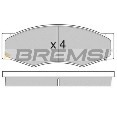 NEUTRO.jpg Kit Dischi E Pastiglie Freno 17mm Anteriori Nissan Pick-up 1983-1986 2.2 4wd S.f. Akebono Pieno