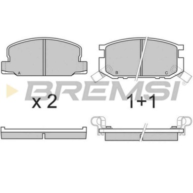 NEUTRO.jpg Kit Dischi E Pastiglie Freno 15mm Anteriori Toyota Celica 1979-1981 1.6 St S.f. Akebono Pieno