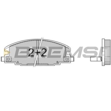 NEUTRO.jpg Kit Dischi E Pastiglie Freno 16.5mm Anteriori Opel Campo 1994-1996 2.3 4x4 S.f. Akebono Pieno