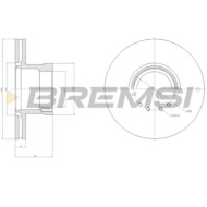 CD5255V.JPG Kit Dischi E Pastiglie Freno 20.3mm Anteriori Audi A8 2003-2010 6.0 W12 Quattro S.f. Ate Ventilato