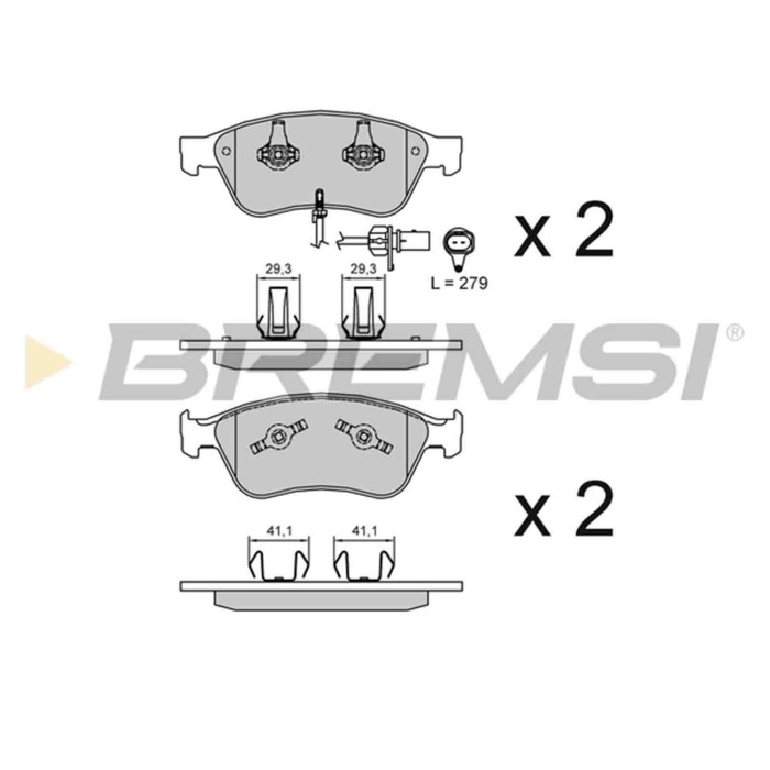 NEUTRO.jpg Kit Dischi E Pastiglie Freno 20.3mm Anteriori Audi A8 2003-2010 6.0 W12 Quattro S.f. Ate Ventilato