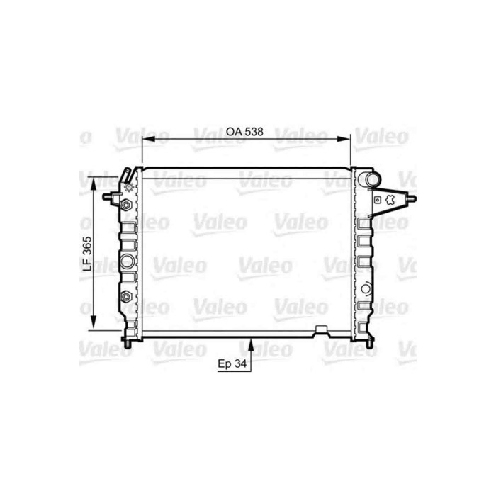 143507-large_default.jpg Valeo Radiatore Motore 730396