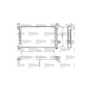 Valeo Rad.mot.fd Fiesta Ii 1.4 730484