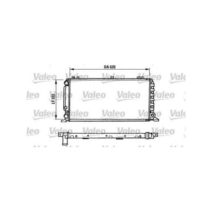 143514-large_default.jpg Valeo Radiatore Motore Audi 80 Cabr.91-95