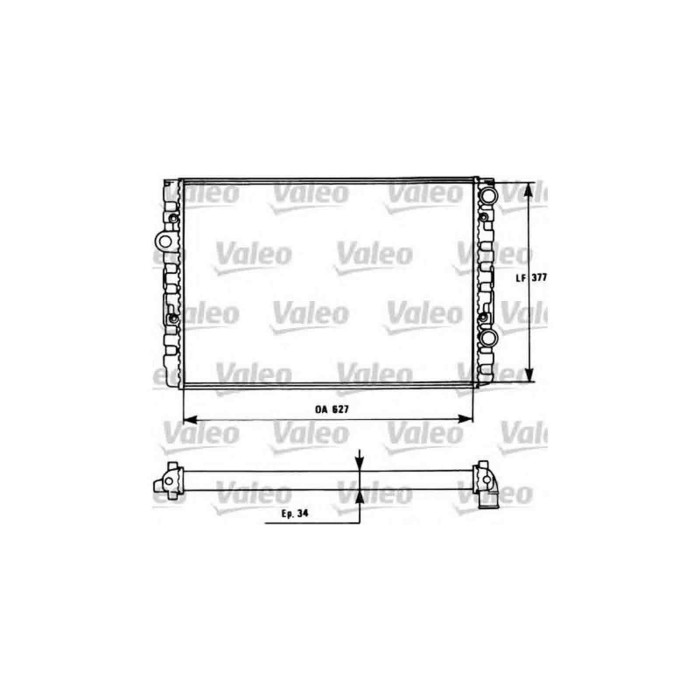 143517-large_default.jpg Valeo Radiatore Motore Volkswagen Golf 1.9tdi 91-03