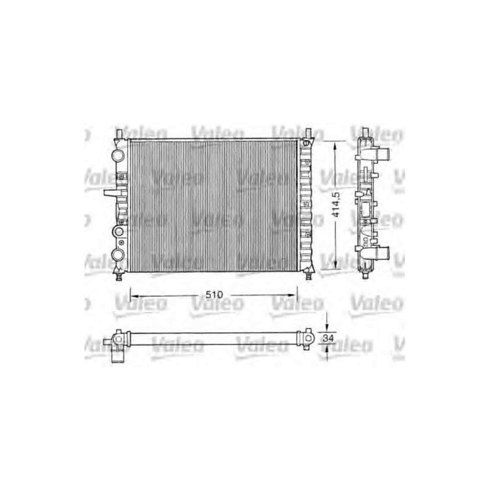 143519-large_default.jpg Valeo Radiatore Motore 731303