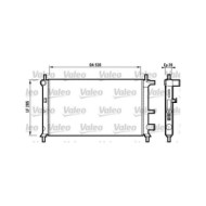 Valeo Radiatore Motore Ford Fiesta 1.2 16v 731735 95-02