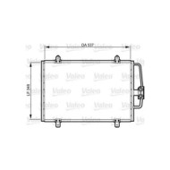 Valeo Rad.a C Renault Megane 1.9 Dti 816912 96-99