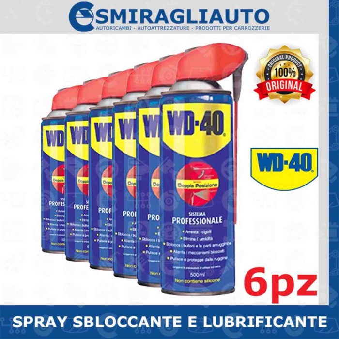 144893-large_default.jpg Wd40 Sbloccante Spray Doppia Posizione 6x 500ml