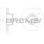 CD5303S.JPG Kit Dischi E Pastiglie Freno 29.3mm Anteriori Vauxhall Calibra 1990-1997 2.0i 4x4 S.f. Lucas Pieno