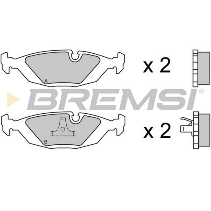 NEUTRO.jpg Kit Dischi E Pastiglie Freno 17mm Posteriori Bmw 5 1993-1995 525td S.f. Ate Ventilato