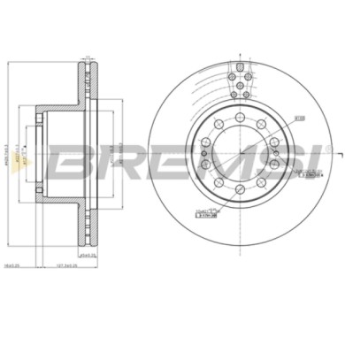 CD5323V.JPG Kit Dischi E Pastiglie Freno 15mm Anteriori Suzuki Sx4 2010-2014 1.5 Vvt S.f. Lucas Girling Ventilato