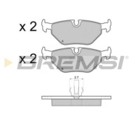 NEUTRO.jpg Kit Dischi E Pastiglie Freno 17mm Posteriori Bmw 5 1997-2003 525td S.f. Ate Ventilato