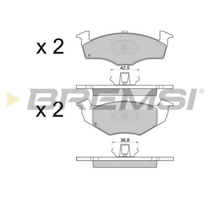 NEUTRO.jpg Kit Dischi E Pastiglie Freno 15mm Anteriori Seat Toledo I 1995-1999 1.9 D S.f. Kelsey-hayes Ventilato