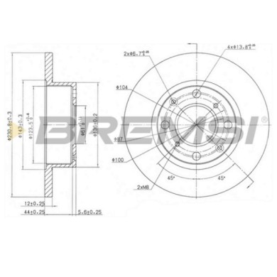 CD6112S.JPG Kit Dischi E Pastiglie Freno 15mm Anteriori Honda Accord I 1978-1983 1.6 L/ex S.f. Sumitomo Pieno