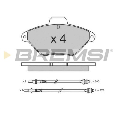NEUTRO.jpg Kit Dischi E Pastiglie Freno 16mm Anteriori Citroën Xantia 1993-2003 1.9 Turbo D S.f. Bendix Ventilato