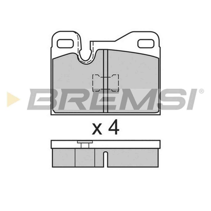 NEUTRO.jpg Kit Dischi E Pastiglie Freno 18mm Anteriori Audi 100 1976-1982 1.6 S.f. Ate Ventilato