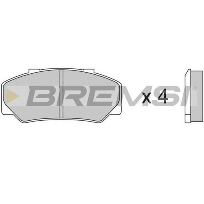 NEUTRO.jpg Kit Dischi E Pastiglie Freno 17mm Anteriori Volvo 740 1983-1984 2.3 S.f. Bendix Ventilato