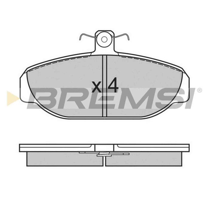 NEUTRO.jpg Kit Dischi E Pastiglie Freno 16.6mm Anteriori Volvo 780 1986-1990 2.4 D S.f. Girling Ventilato