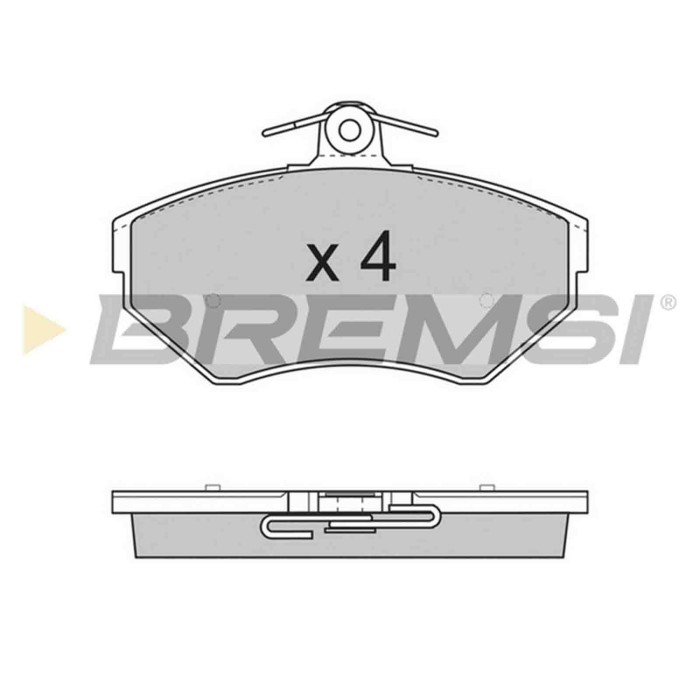 NEUTRO.jpg Kit Dischi E Pastiglie Freno 16mm Anteriori Volkswagen Vento 1992-1998 1.6 S.f. Lucas Girling Pieno