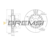 CD6206V.JPG Kit Dischi E Pastiglie Freno 17mm Anteriori Opel Calibra A 1990-1997 2.0i 4x4 S.f. Ate Ventilato