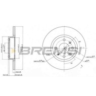 CD6213S.JPG Kit Dischi E Pastiglie Freno 17.2mm Anteriori Volvo 440 K 1991-1993 1.6 S.f. Lucas Girling Pieno