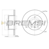 CD6250S.JPG Kit Dischi E Pastiglie Freno 29.5mm Anteriori Mercedes-benz Classe G 1997-2004 G 320 S.f. Lucas Pieno