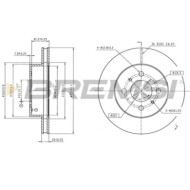 CD6260V.JPG Kit Dischi E Pastiglie Freno 30mm Anteriori Nissan Prairie Pro 1988-1992 2.0i 4x4 S.f. Haldex Ventilato
