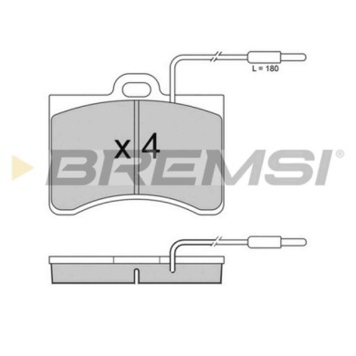 NEUTRO.jpg Kit Dischi E Pastiglie Freno 15mm Anteriori Citroën Sm 1973-1974 2.9 Automatique S.f. Citroen Ventilato
