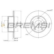 CD6265S.JPG Kit Dischi E Pastiglie Freno 30mm Posteriori Audi 100 1984-1987 2.2 Cat S.f. Knorr Sk7 Pieno