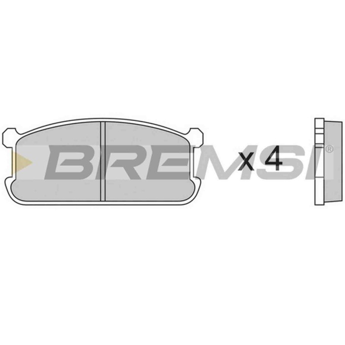 NEUTRO.jpg Kit Dischi E Pastiglie Freno 15.5mm Anteriori Mitsubishi Galant Iv 1980-1984 1.6 Glx S.f. Sumitomo Pieno