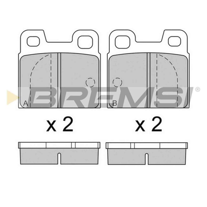 NEUTRO.jpg Kit Dischi E Pastiglie Freno 14.8mm Posteriori Saab 900 I Combi Coupé 1979-1988 2.0c S.f. Ate Pieno