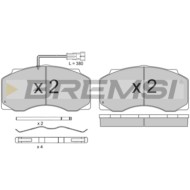 NEUTRO.jpg Kit Dischi E Pastiglie Freno 27mm Anteriori Subaru Svx 1992-1994 3.3i 24v 4wd S.f. Perrot Ventilato