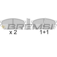 NEUTRO.jpg Kit Dischi E Pastiglie Freno 17mm Anteriori Honda Prelude Iii 1986-1987 2.0i Ex 16v S.f. Akebono Ventilato