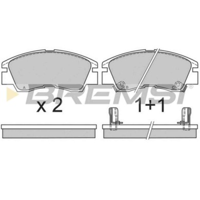 NEUTRO.jpg Kit Dischi E Pastiglie Freno 17mm Anteriori Mitsubishi L200 1987-1993 2.5 D 4wd S.f. Akebono Ventilato