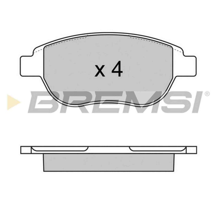 NEUTRO.jpg Kit Dischi E Pastiglie Freno 19.3mm Anteriori Citroën Xsara Break 2000-2005 2.0 16v S.f. Bosch Ventilato