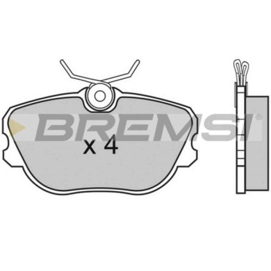 NEUTRO.jpg Kit Dischi E Pastiglie Freno 15.8mm Anteriori Volvo 480 E 1987-1996 1.7 Turbo S.f. Lucas Girling Ventilato
