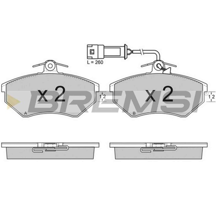 NEUTRO.jpg Kit Dischi E Pastiglie Freno 19.6mm Anteriori Audi 80 1991-1994 2.0 E S.f. Lucas Girling Ventilato