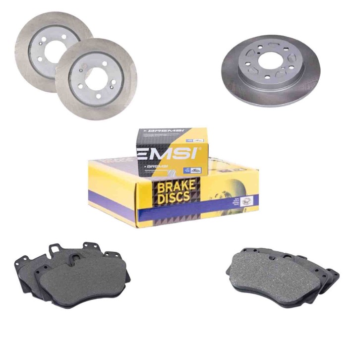 BP2642.JPG Kit Dischi E Pastiglie Freno 19.6mm Anteriori Audi 80 1991-1994 1.9 Tdi S.f. Lucas Girling Pieno