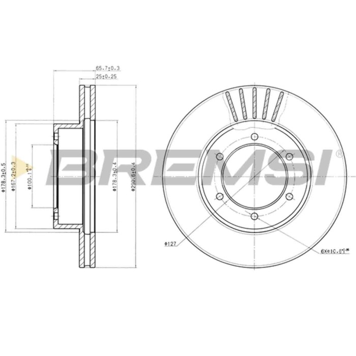 CD6614V.JPG Kit Dischi E Pastiglie Freno 15mm Anteriori Toyota 4 Runner 1987-1989 2.4 4wd S.f. Sumitomo Ventilato
