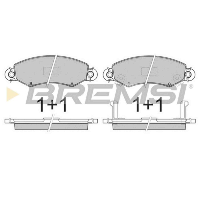 NEUTRO.jpg Kit Dischi E Pastiglie Freno 15mm Anteriori Subaru Justy Ii 2001-2003 1.3 4x4 S.f. Bosch Ventilato