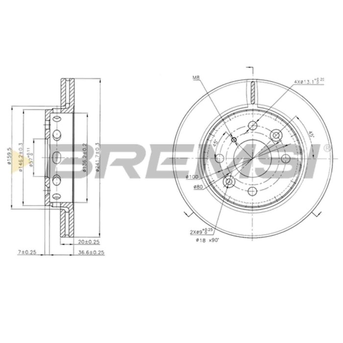 CD6854V.JPG Kit Dischi E Pastiglie Freno 30mm Anteriori Kia Shuma Tre Volumi 1996-1998 1.5 S.f. Knorr Ventilato