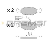 NEUTRO.jpg Kit Dischi E Pastiglie Freno 18mm Anteriori Fiat Siena 1996-2009 1.4 S.f. Ate Ventilato