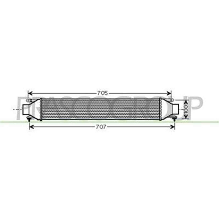 AA210N004_1.JPG Intercooler Per Alfa Romeo Mito Dal 2008 Al 2016