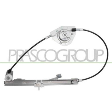 FT342W053_1.JPG Alzacristallo Manuale Posteriore Destro Per Fiat Grande Punto Dal 2005 Al 2009