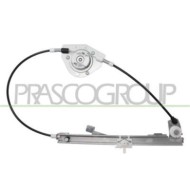 Alzacristallo Manuale Posteriore Sinistro Per Fiat Grande Punto Dal 2005 Al 2009