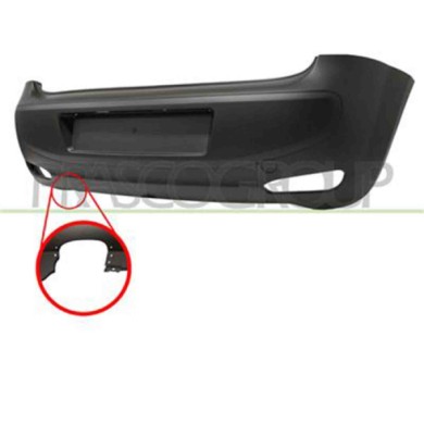 FT3461071_1.JPG Paraurti Posteriore Con Primer Per Fiat Punto Dal 2012 Al 2017