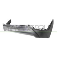 Spoiler Paraurti Posteriore Nero Goffrato Per Hyundai Tucson Dal 2015 Al 2018
